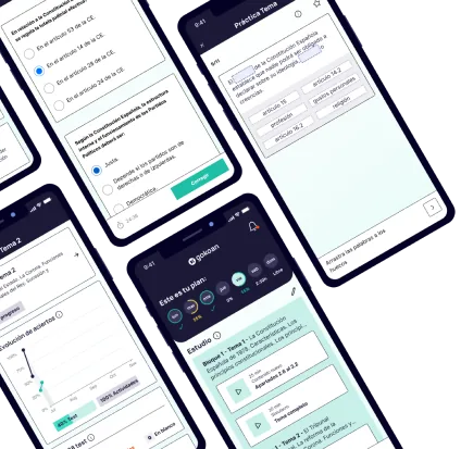 Plataforma de estudio GoKoan en móvil