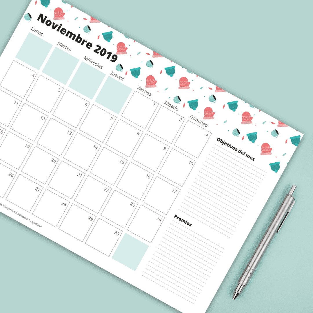 calendario noviembre