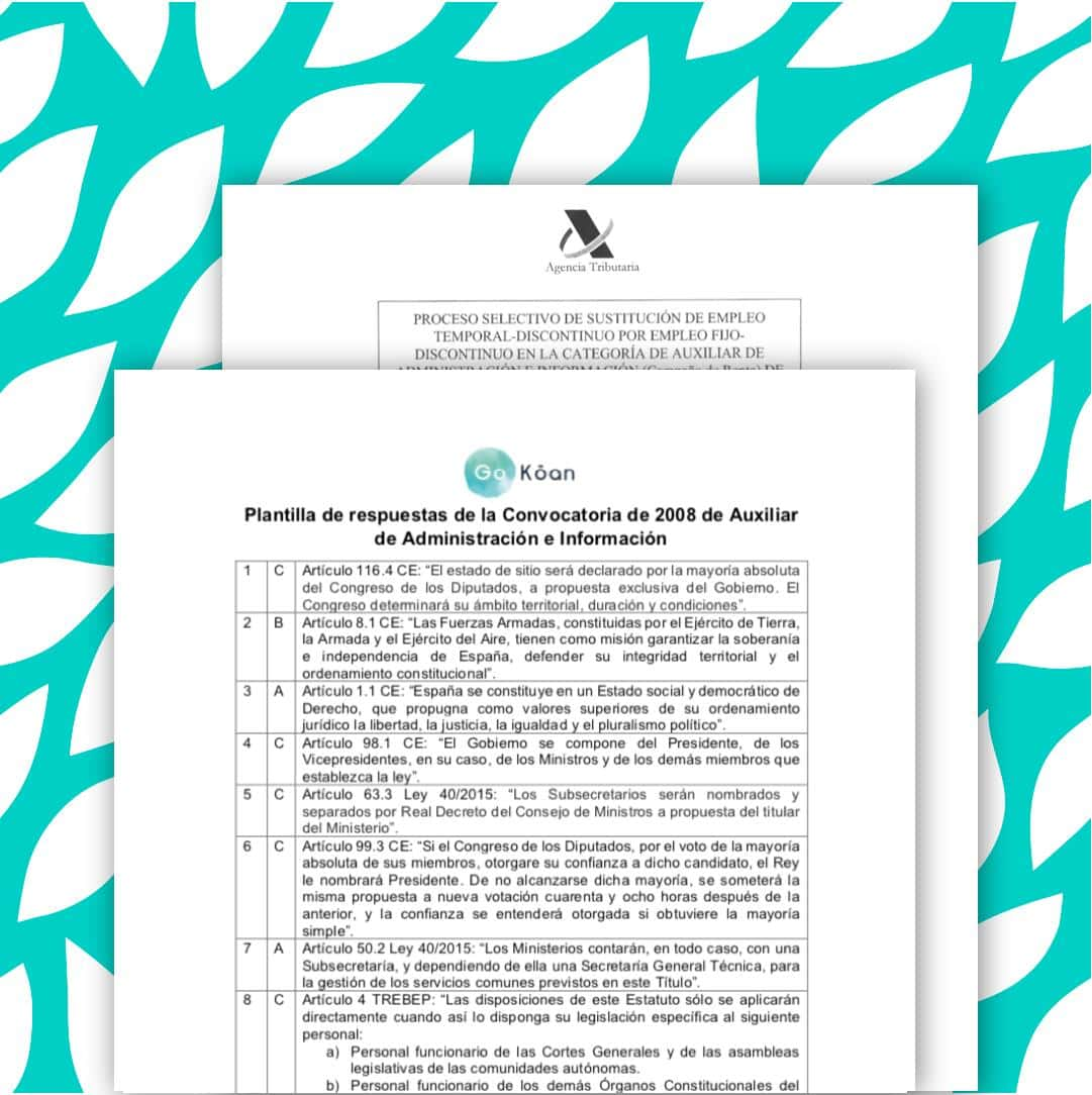 Examen oficial campaña de la Renta