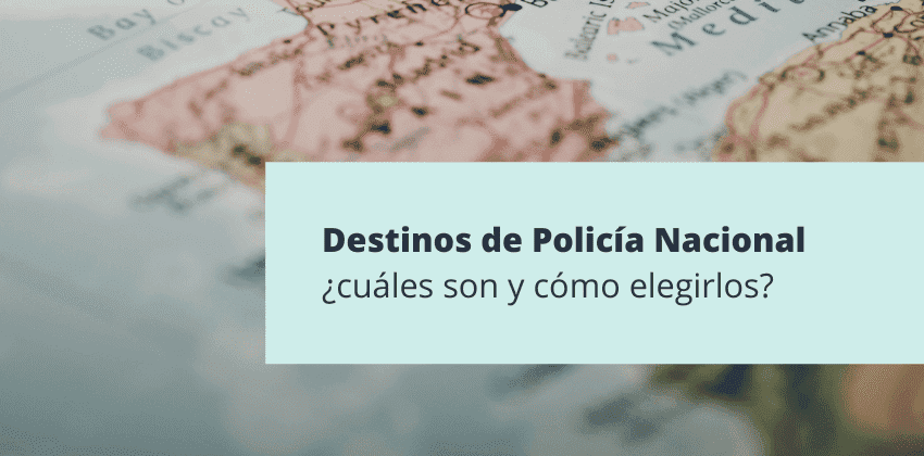 destinos policia nacional