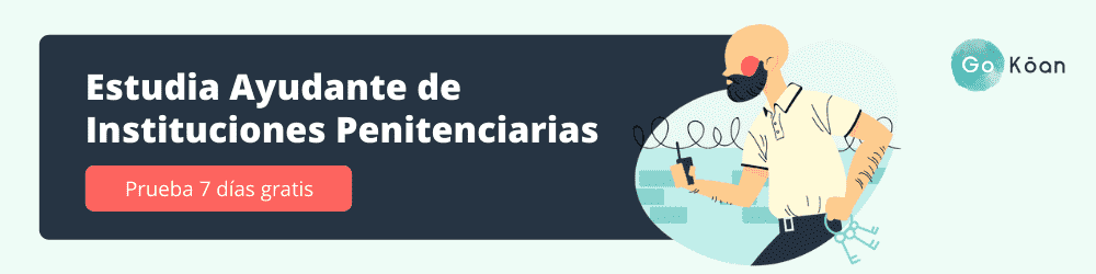 ayudante de instituciones penitenciarias