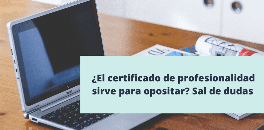 certificado de profesionalidad