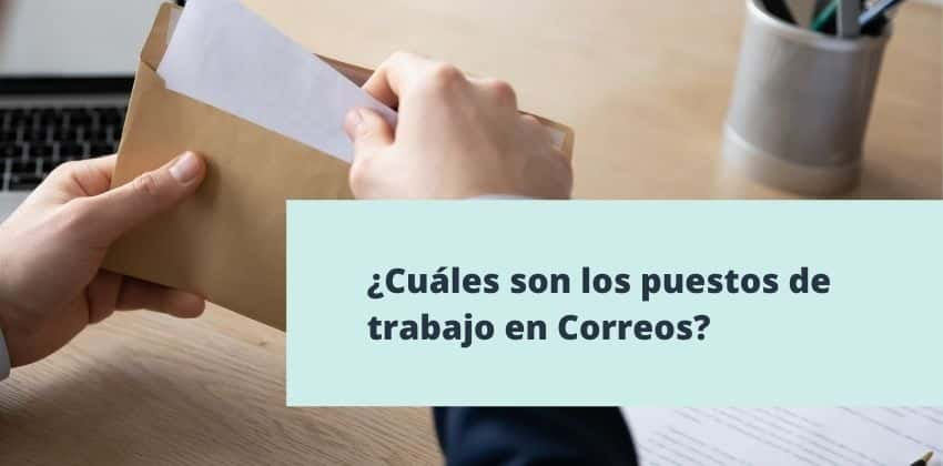 puestos de trabajo en correos