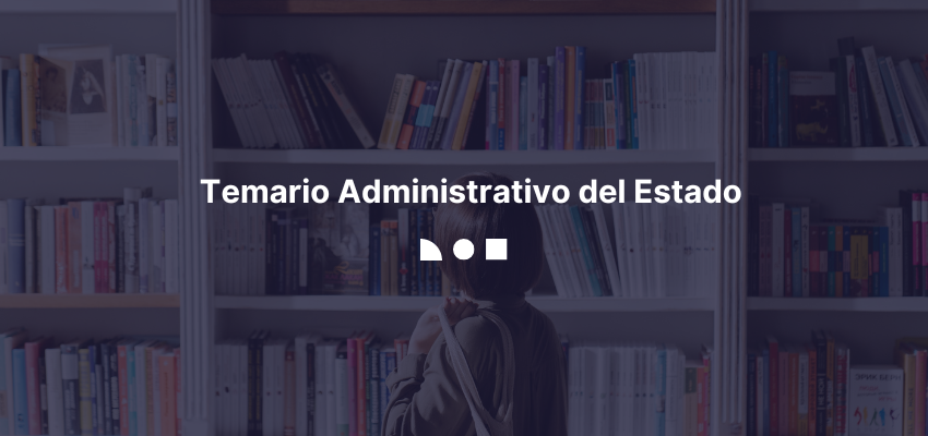 Temario de AdministrativoEstado