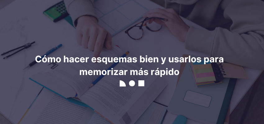 hacer esquemas para memorizar